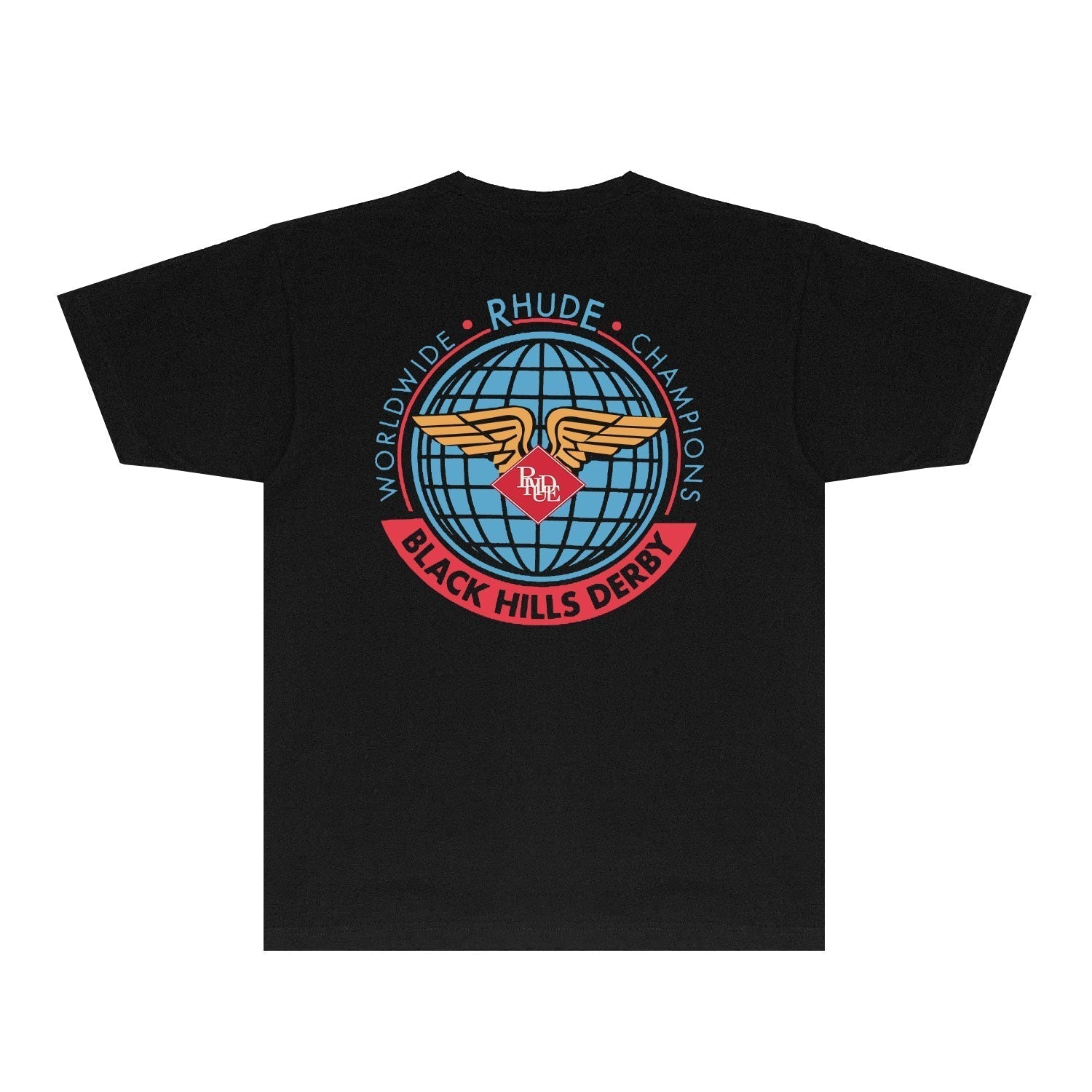 Rhude T-shirts Printed Trendy Pure Cotton