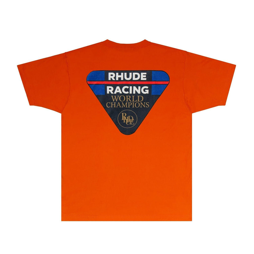 Rhude T-shirts Printed Trendy Pure Cotton