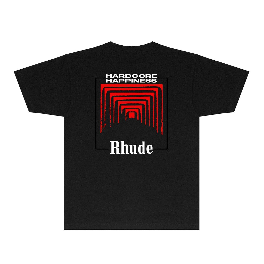 Rhude T-shirts Printed Trendy Pure Cotton
