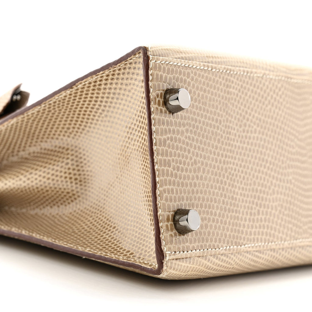 Lizard Niloticus Kelly Sellier 25 Ficelle