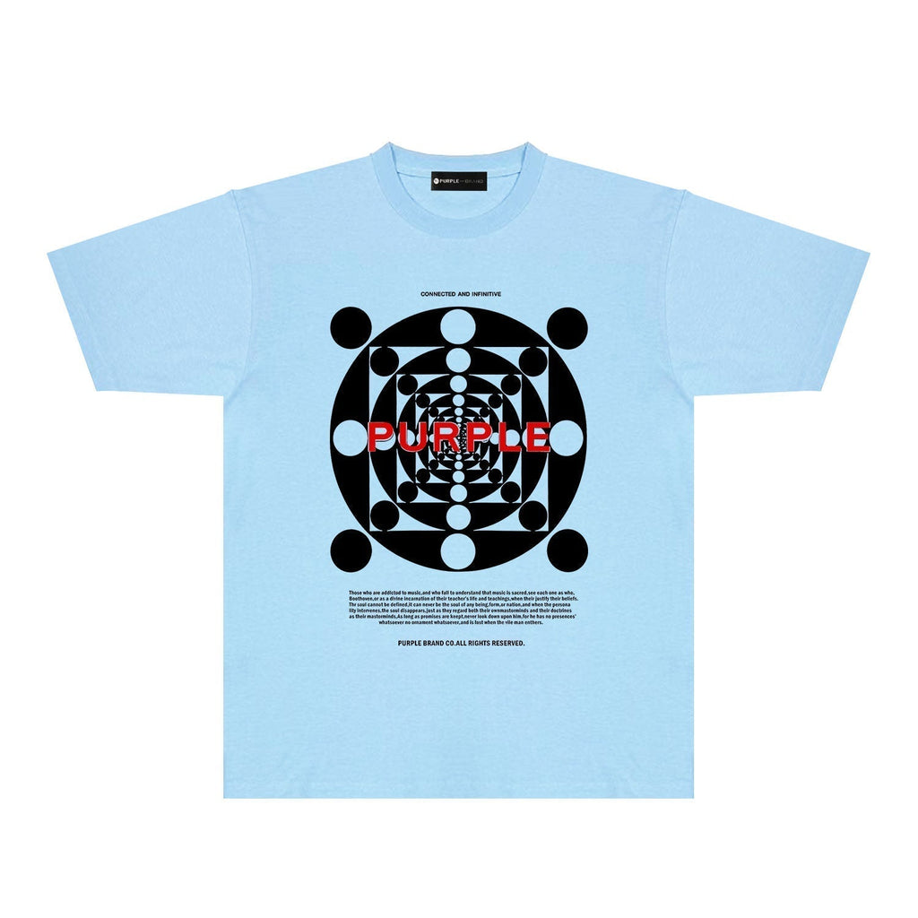 PURPLE  fashion T-shirt
