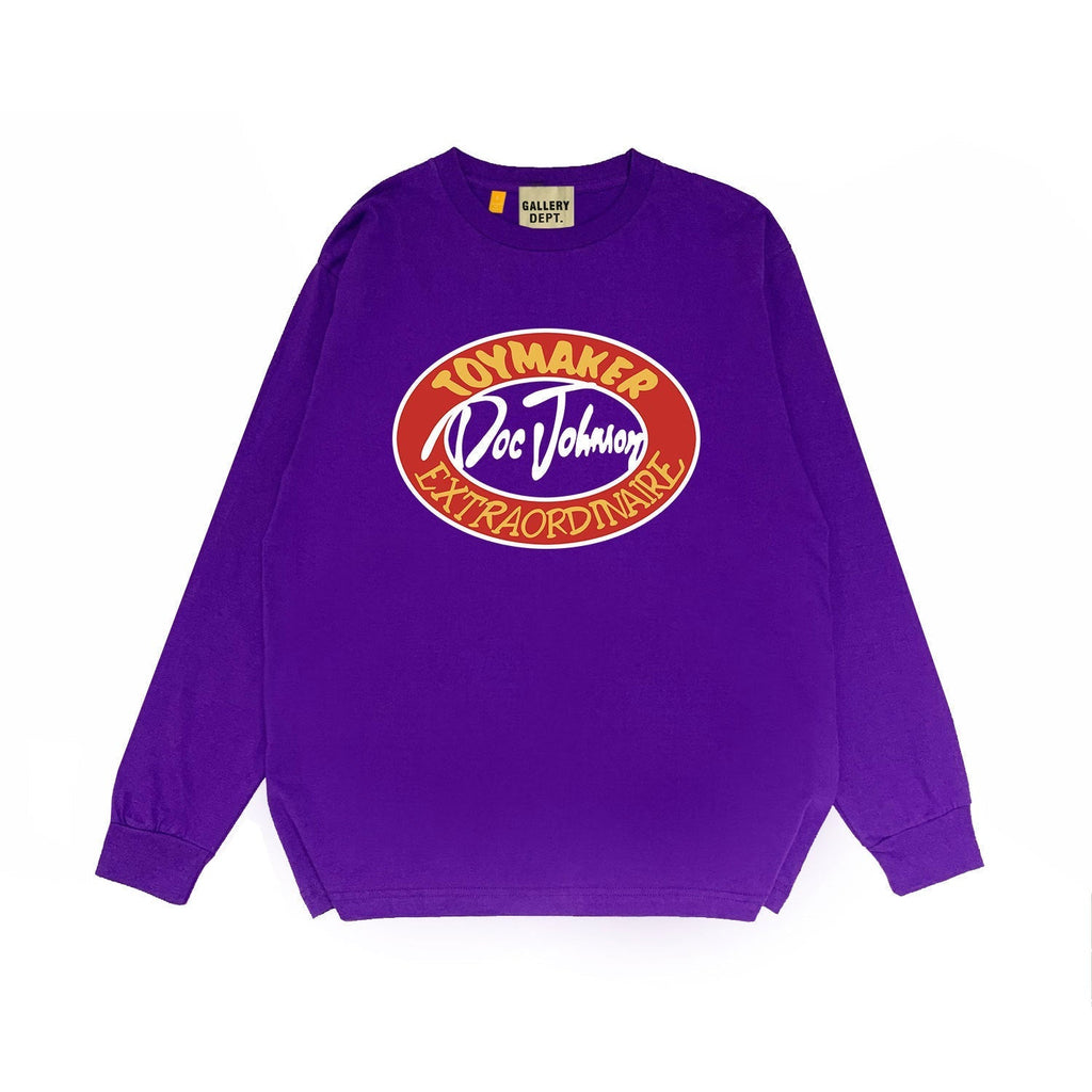 Gallery Dept Long Sleeved Shirt Fashion Brand Long Sleeve Long-Sleeved T-shirt Blouse