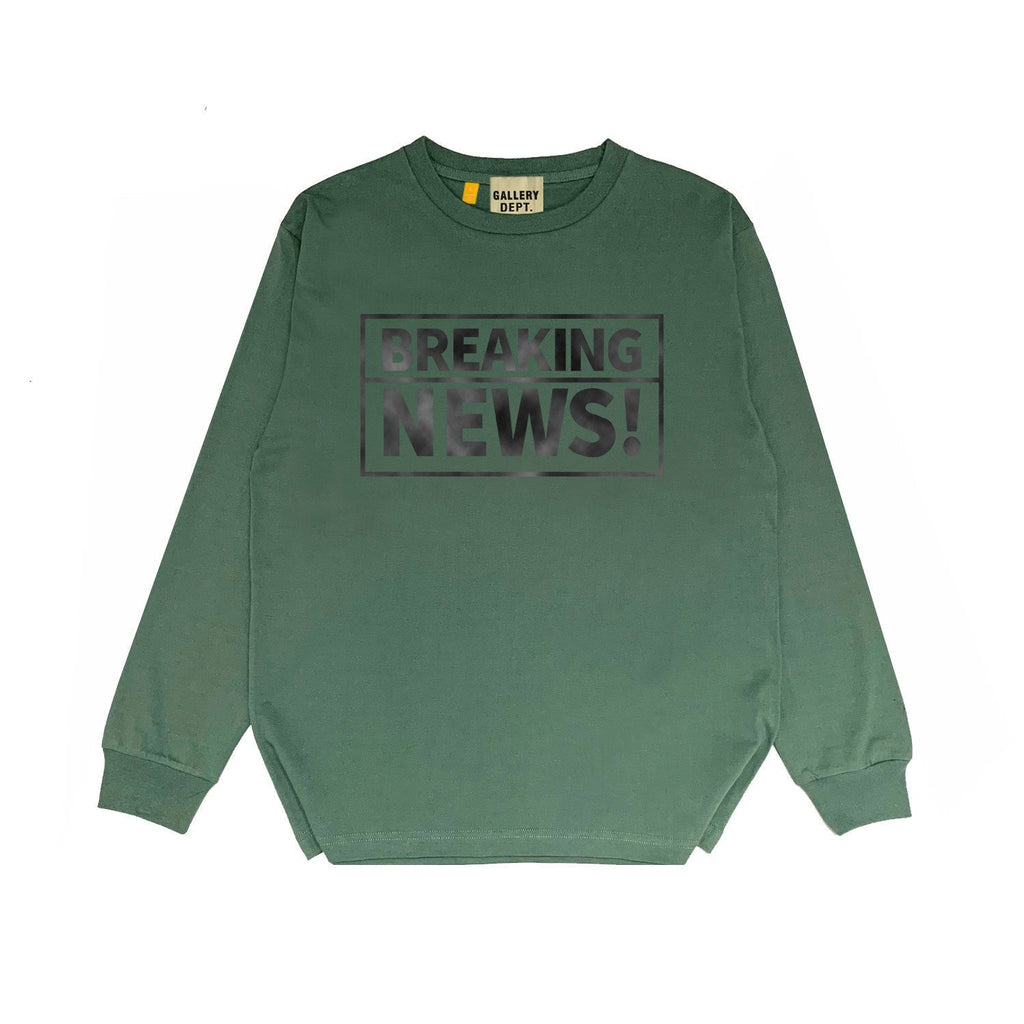 Gallery Dept Long Sleeved Shirt Fashion Brand Long Sleeve Long-Sleeved T-shirt Blouse