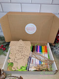 Gingerbread Family of Ornaments / DIY Color Kit / Custom & Personlized DIY Set