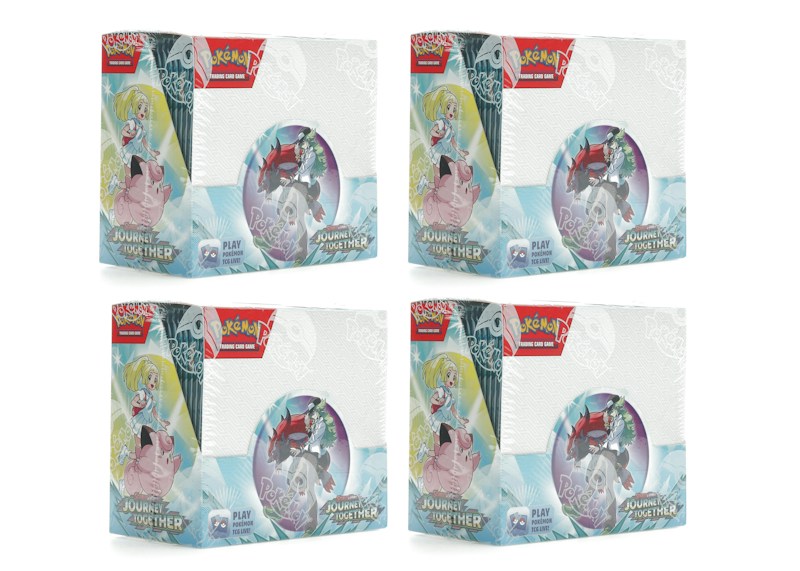 Pok¨¦mon Scarlet & Violet Journey Together Booster Box 4x Lot