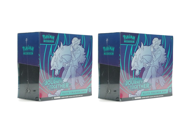 Pok¨¦mon Scarlet & Violet Journey Together Elite Trainer Box 2x Lot