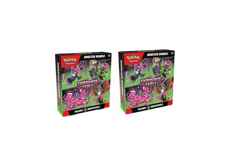 Pok¨¦mon Scarlet & Violet Shrouded Fable Booster Box 2x Lot