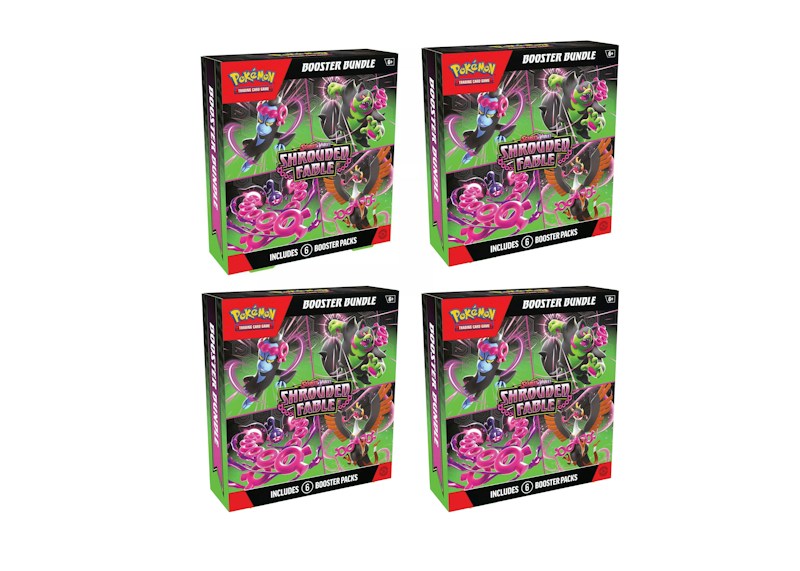 Pok¨¦mon Scarlet & Violet Shrouded Fable Booster Box 4x Lot