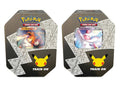 Pok¨¦mon TCG 25th Anniversary Celebrations Tin Lances Charizard V/Dark Sylveon V 2x Bundle