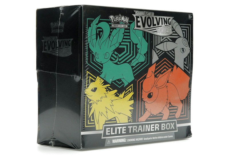 Pok¨¦mon TCG Sword & Shield Evolving Skies Elite Trainer Box (Flareon/Jolteon/Umbreon/Leafeon)