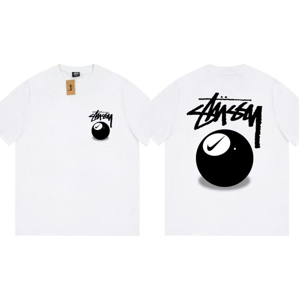 Stussy T-Shirts Loose Casual T-Shirts Same for Men and Women