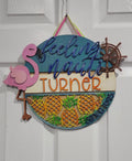 Feelin' Nauti (Feeling Naughty) Cruise Cabin Door Hanger with Upside Down