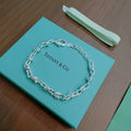 Tiffany Return to Lock 18K Gold Bracelet