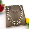 Chanel Long Pearls 18K Gold Necklace