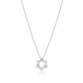 Star of David Pendant 18K Gold Necklace