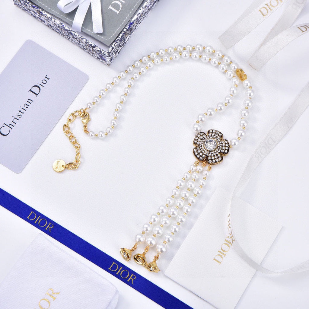 Dior Jardin Enchante 18K Gold Necklace