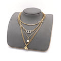 Dior Multi Layer 18K Gold Necklace