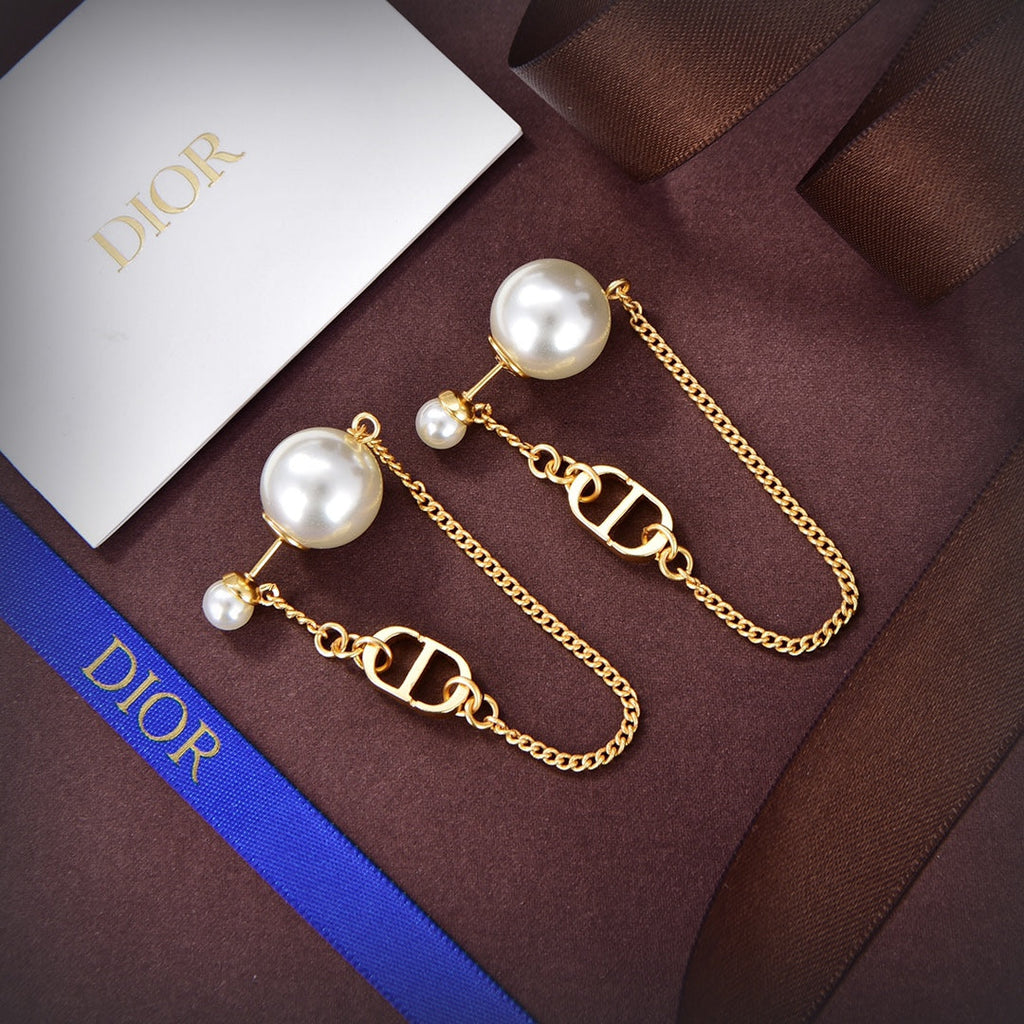 Dior Tribales 18K Gold Earrings