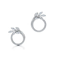 Tiffany Victoria Diamonds 18K Gold Earrings