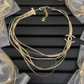 Chanel Gold 18K Gold Necklace