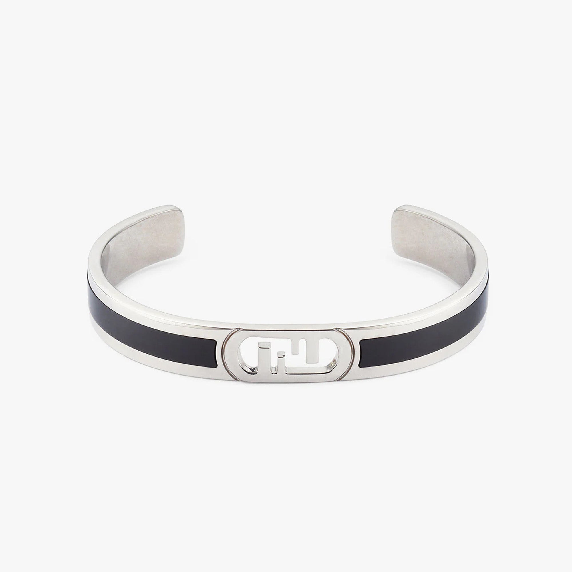 Fendi Open Cuff 18K Gold Bracelet