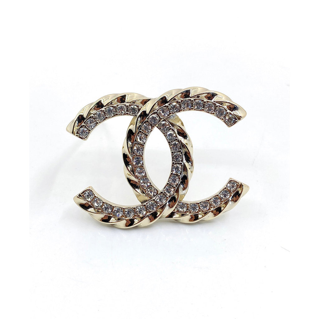 Chanel Diamonds 18K Gold Brooch