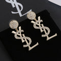 YSL Diamonds 18K Gold Earrings