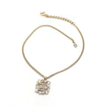 Chanel Diamonds Pendant 18K Gold Necklace