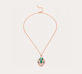 Bvlgari Serpenti Malachite 18K Gold Necklace