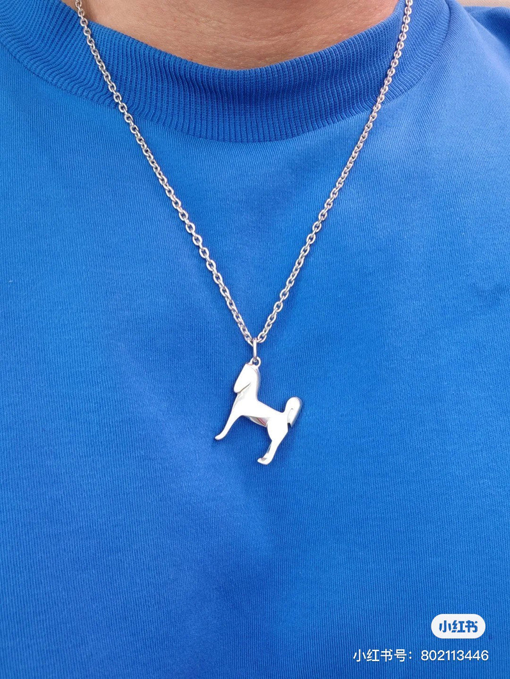 Hermes Panache Pendant 18K Gold Necklace