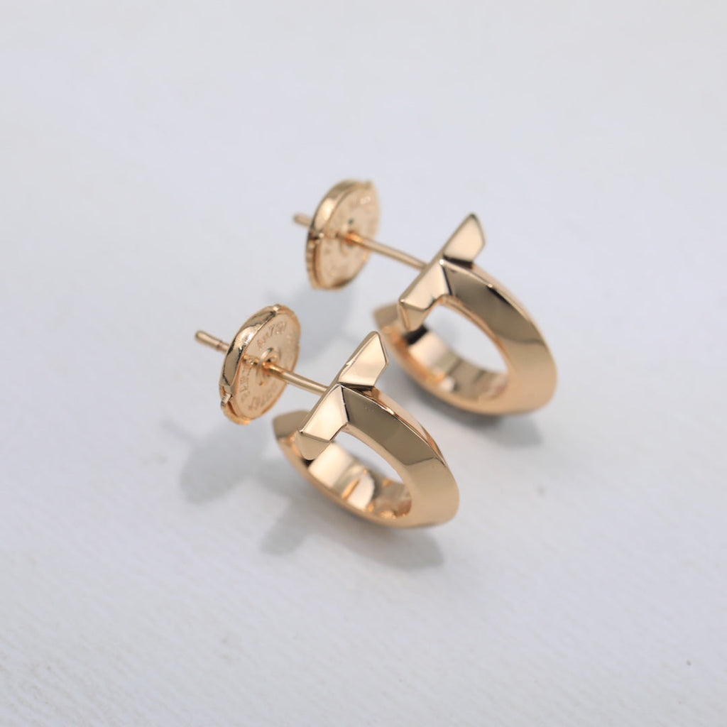 Tiffany Hoop 18K Gold Earrings