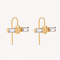 Louis Vuitton Crystals 18K Gold Earrings