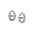 Hermes Farandole Diamond 18K Gold Earrings