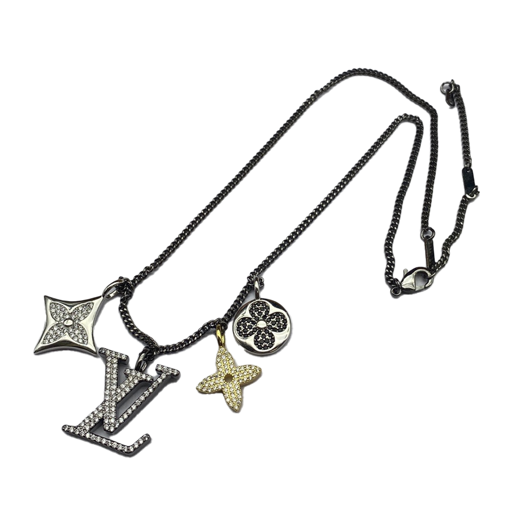 Louis Vuitton Turquoise 18K Gold Necklace
