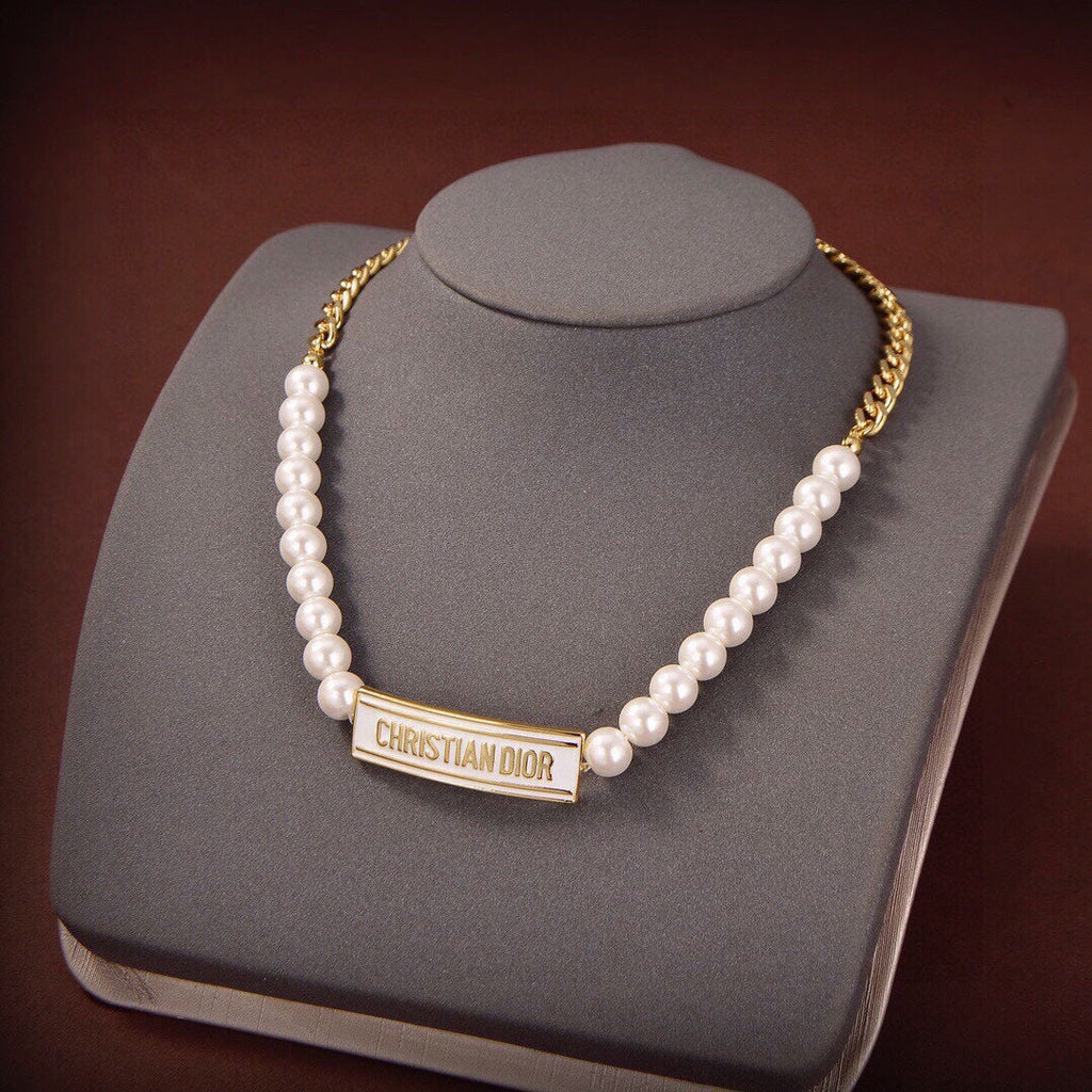 Dior 30 Montaigne 18K Gold Necklace