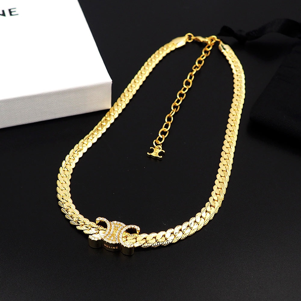 Celine Diamonds 18K Gold Necklace