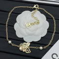 Chanel Camellia 18K Gold Necklace