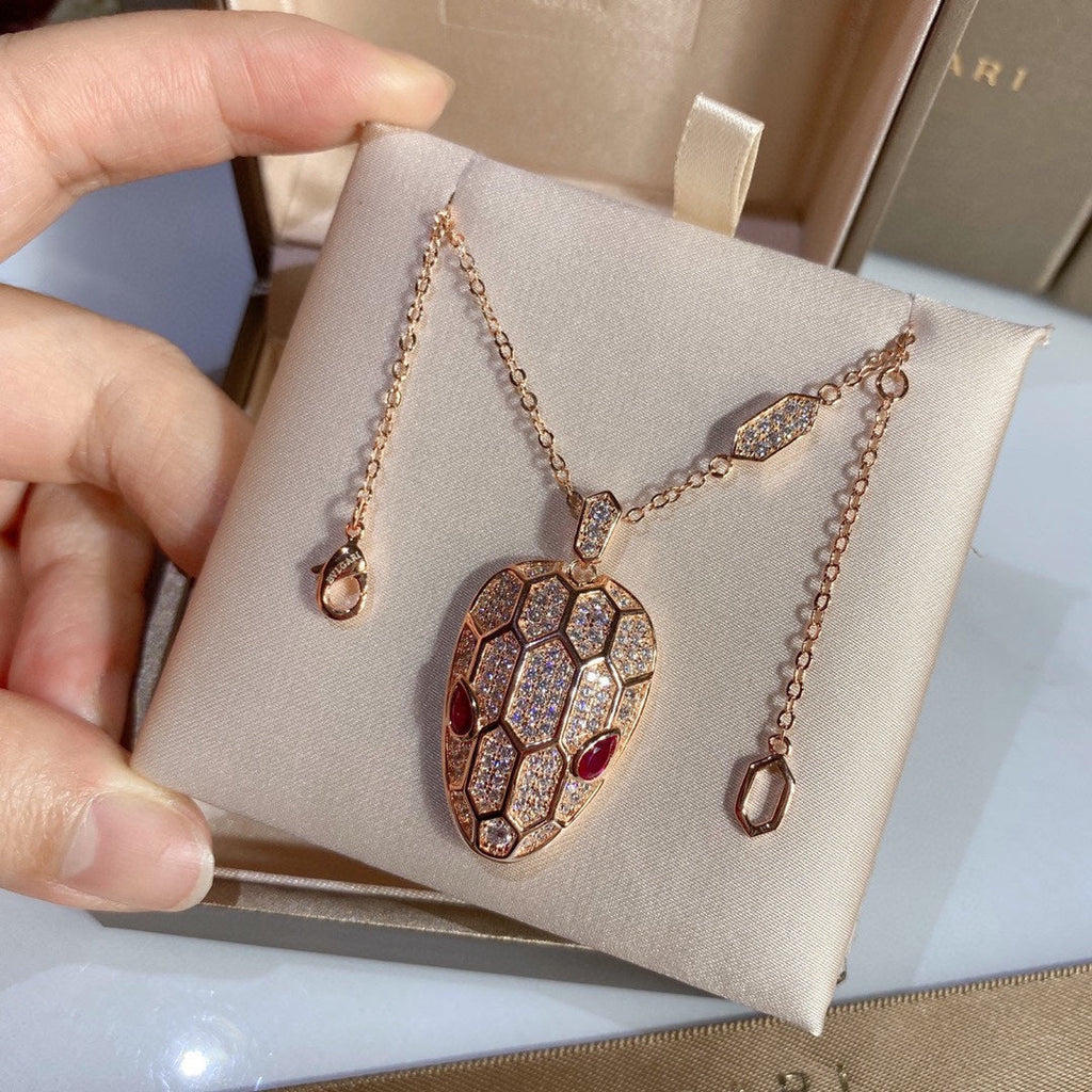 Bvlgari Serpenti 18K Gold Necklace