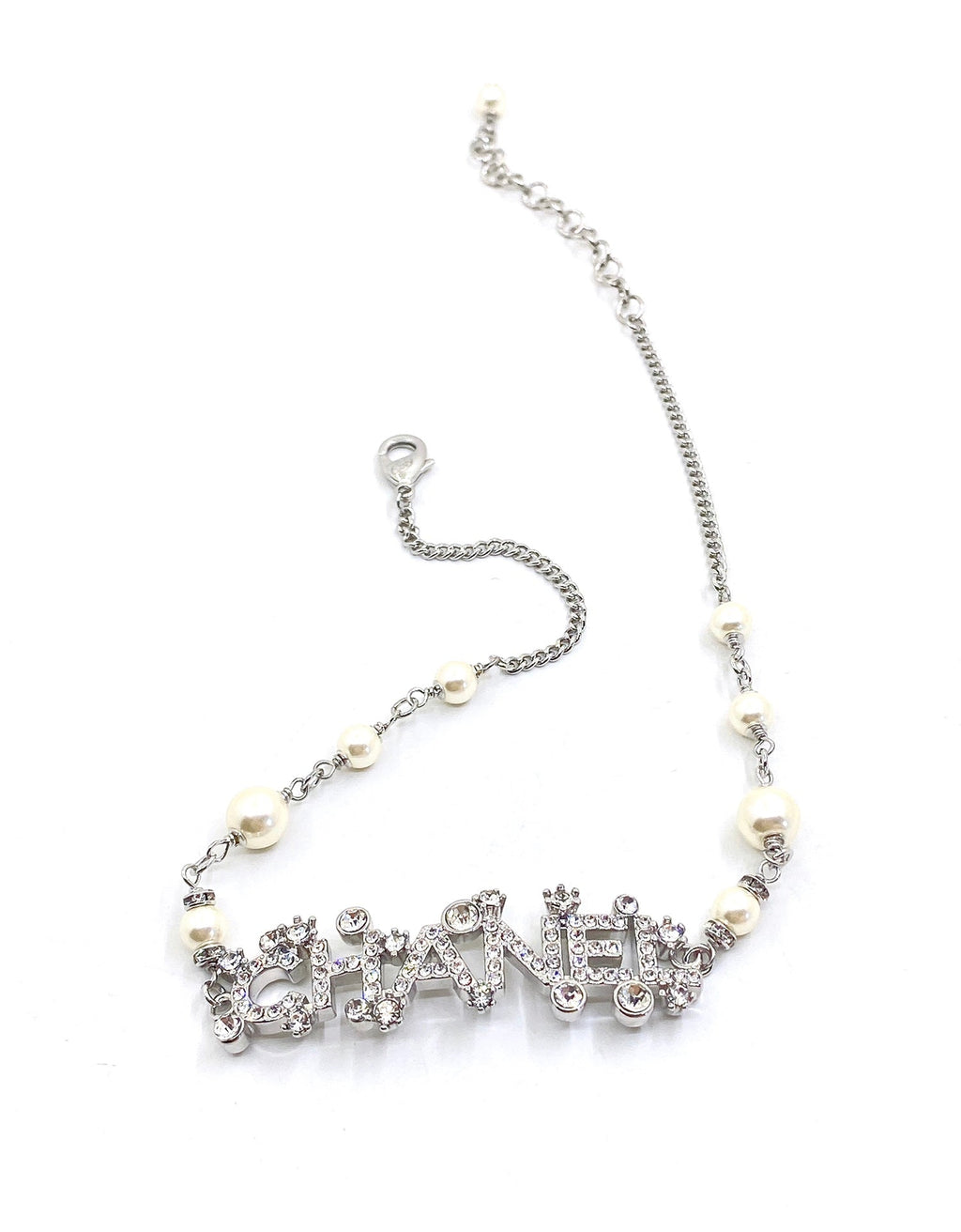 Chanel Crystals 18K Gold Necklace
