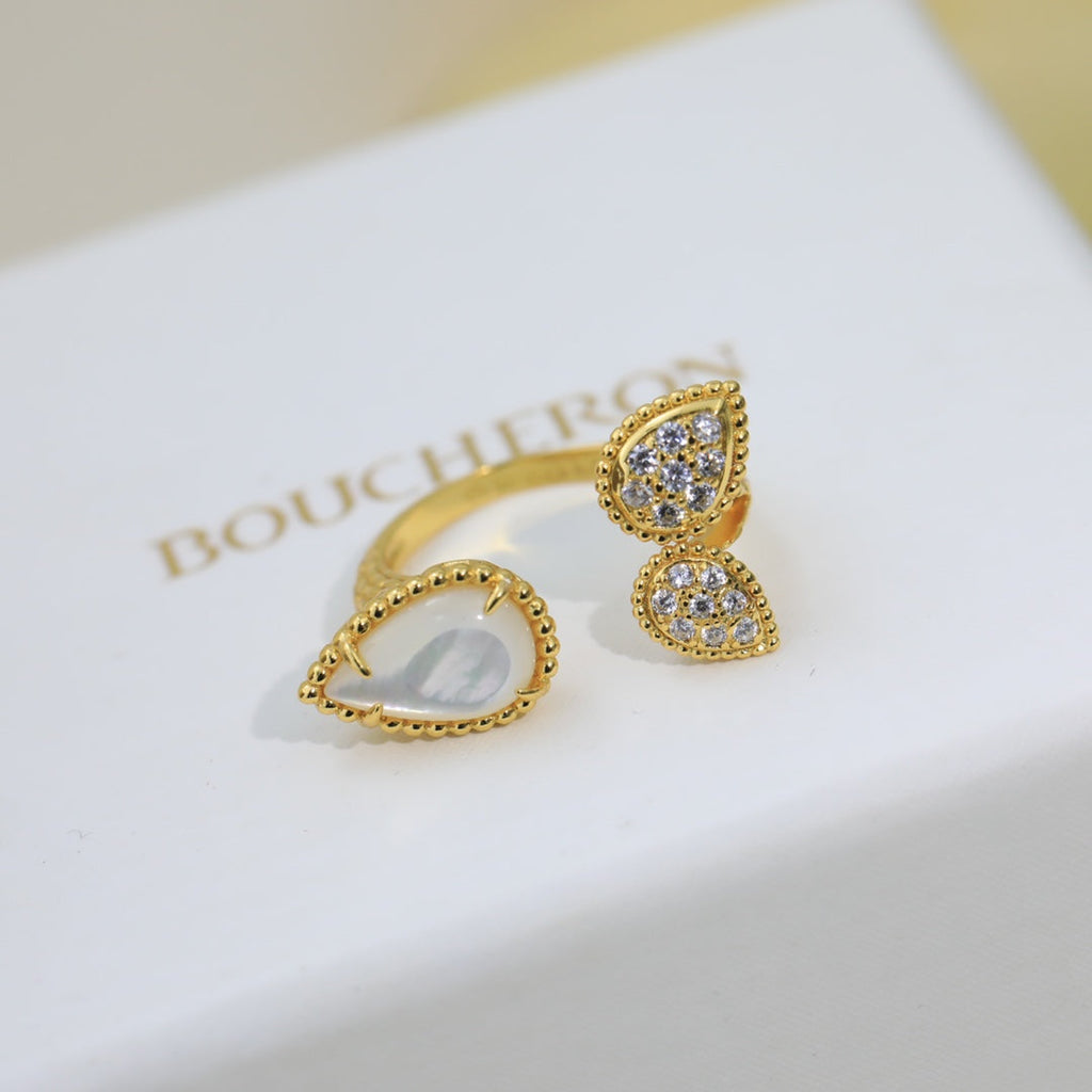 Serpent Boh ̈ ̈me Diamonds 18K Gold Ring