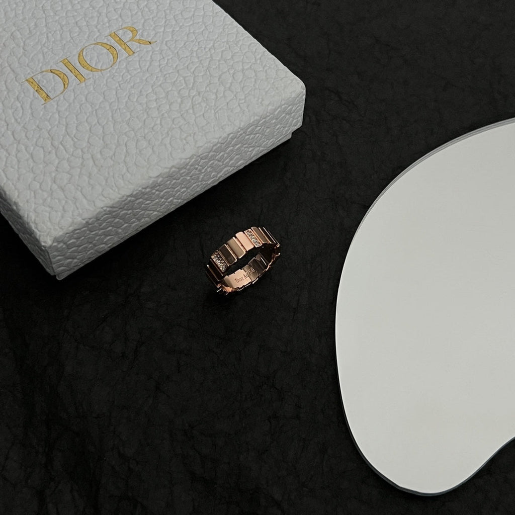 Dior Gem Diamond 18K Gold Ring