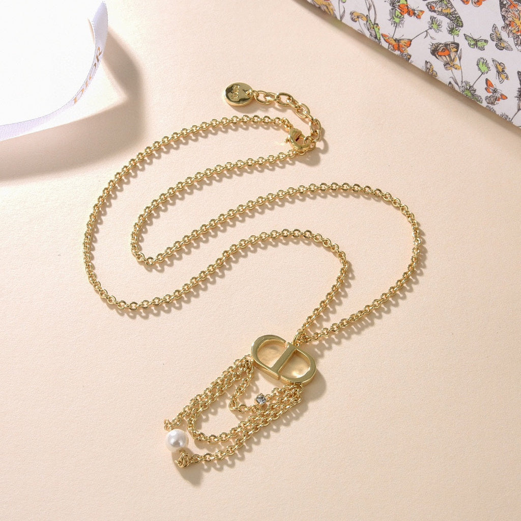 Dior Chain 18K Gold Necklace