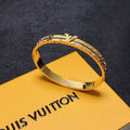 Louis Vuitton Double 18K Gold Bracelet