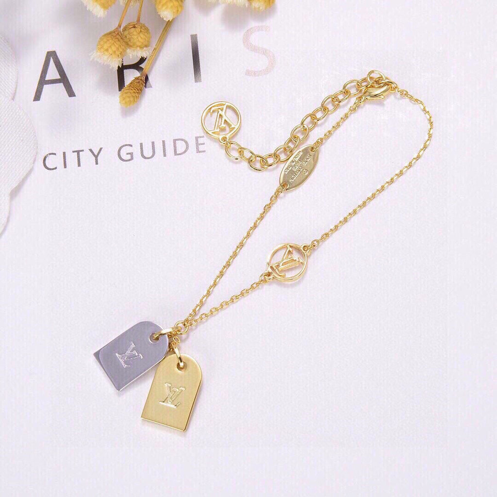Louis Vuitton Monogram 18K Gold Bracelet