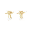 Dior J’Adior 18K Gold Earrings