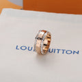 Louis Vuitton Catch Diamonds 18K Gold Ring