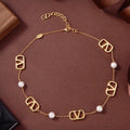 Valentino VLogo 18K Gold Necklace