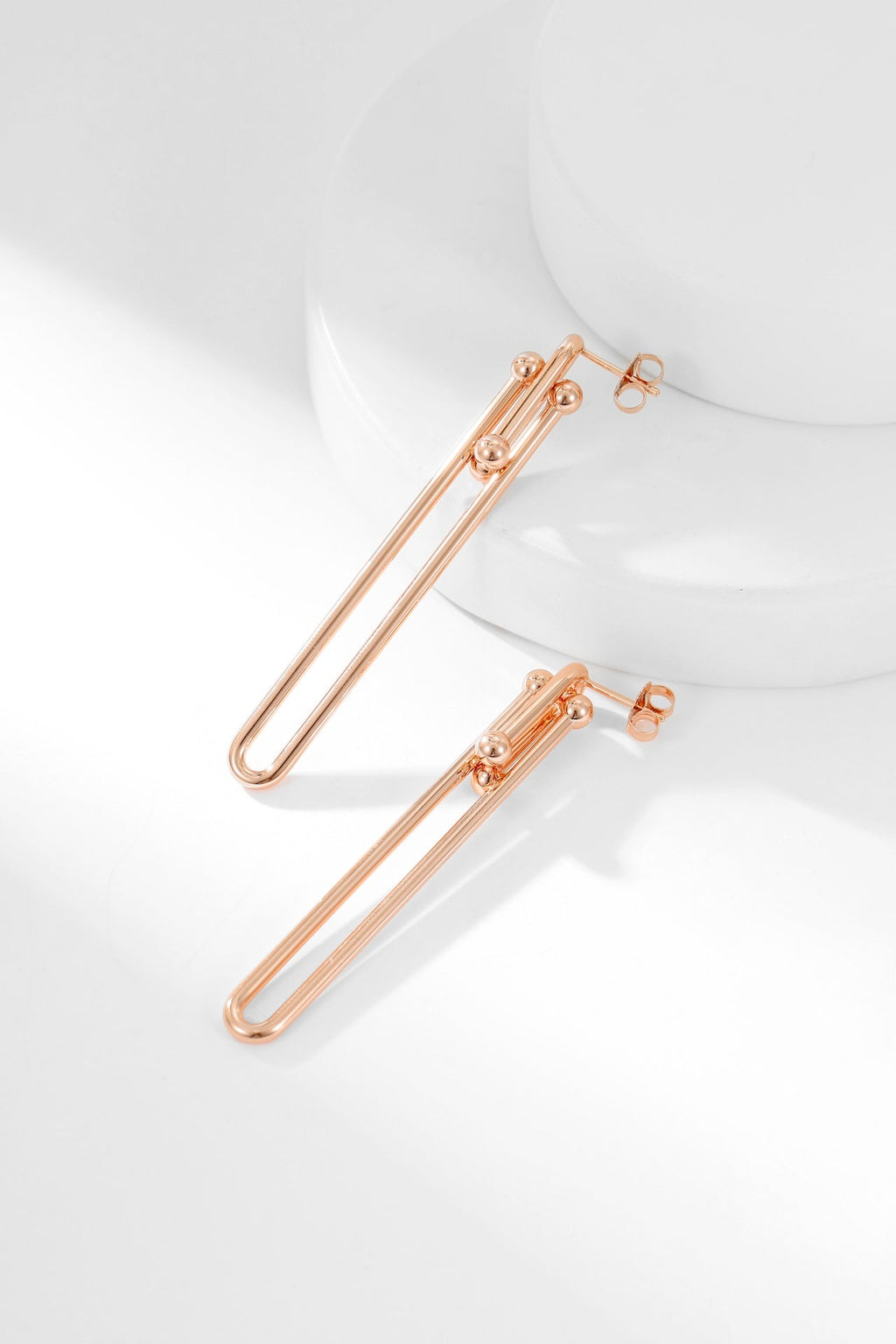 Tiffany HardWear Link 18K Gold Earrings