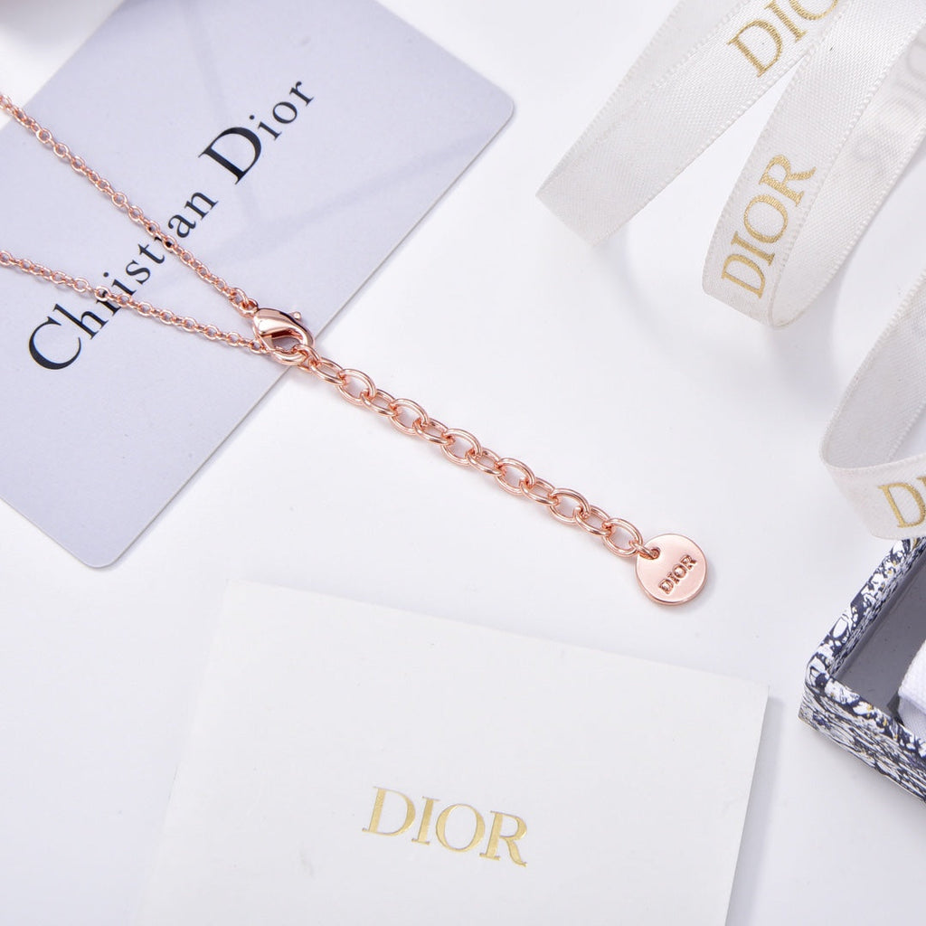 Dior D-Millefiori 18K Gold Necklace