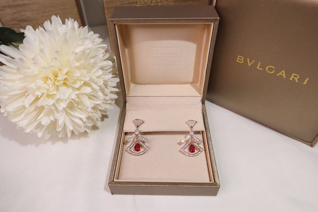 Bvlgari BVLGARI Dream Openwork 18K Gold Earrings